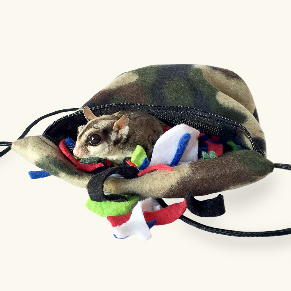 Snug-L-Fleece - Sugar Glider Nesting Fleece - Pocket Pets 