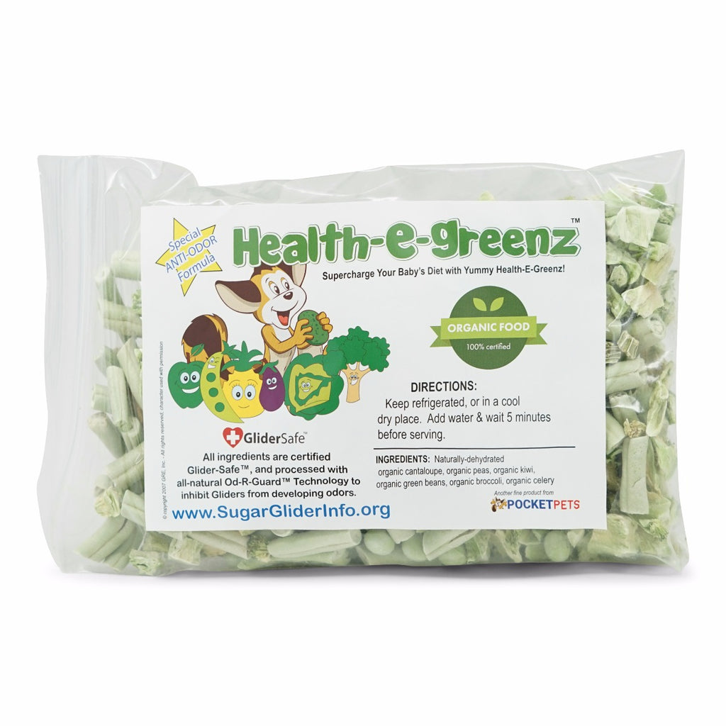 Health-E-Greenz Organic Sugar Glider Salad Mix - Pocket Pets 