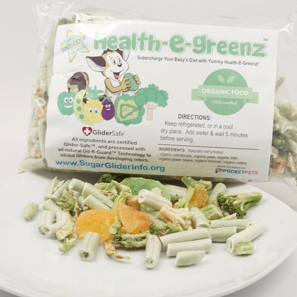 Health-E-Greenz Organic Sugar Glider Salad Mix - Pocket Pets 
