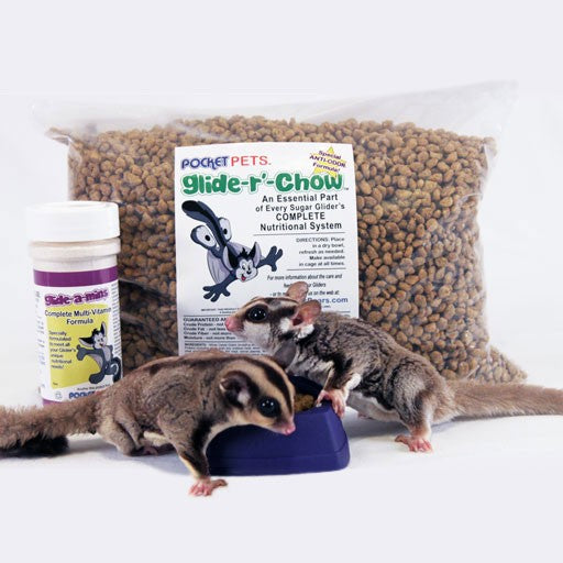 Two Year Supply of Glide-r-Chow & Glide-A-Mins - Pocket Pets 